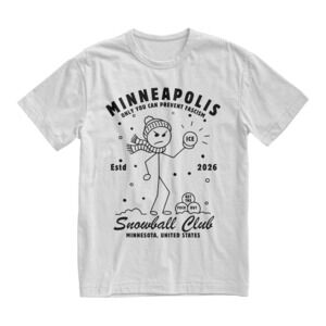 Minneapolis Snowball Club T-Shirt White